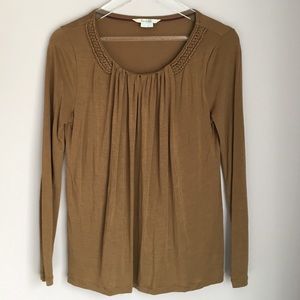 Boden top green brown Detailed Tencel soft 6 M